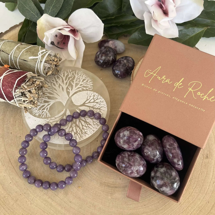Lépidolite – Pierre de Sérénité et d’Équilibre