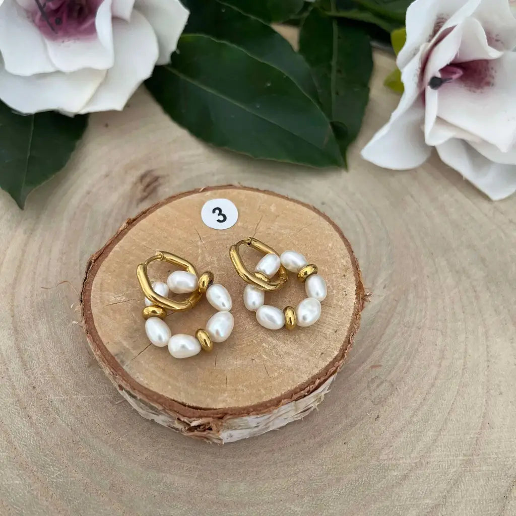 Boucles d’Oreilles Coralia - 3 - Boucles d’oreilles