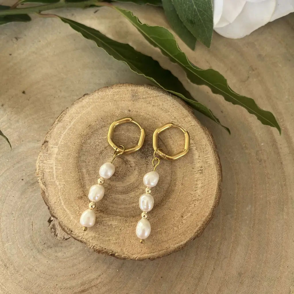 Boucles d’Oreilles Perla - Boucles d’oreilles