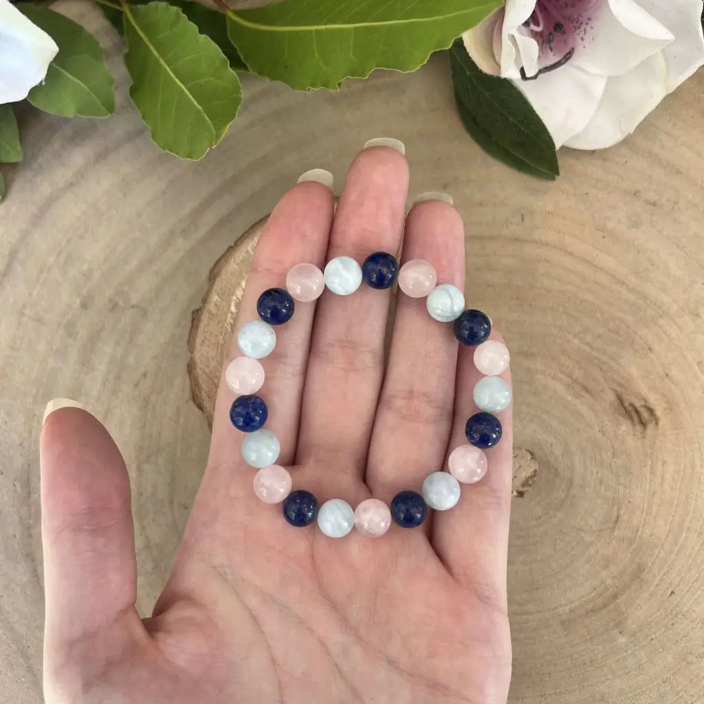 Bracelet d’Amitié en Pierres Naturelles - Harmonie