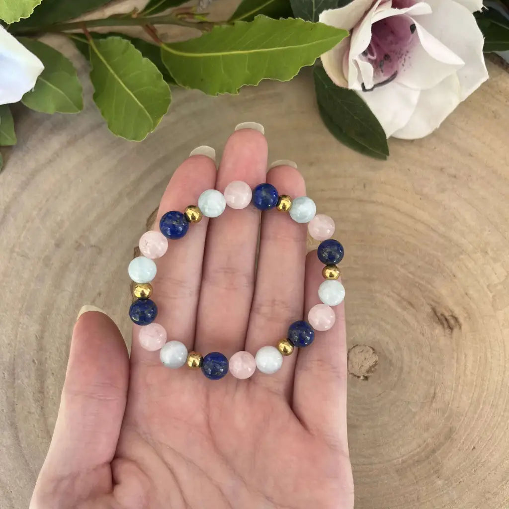 Bracelet d’Amitié en Pierres Naturelles - Harmonie