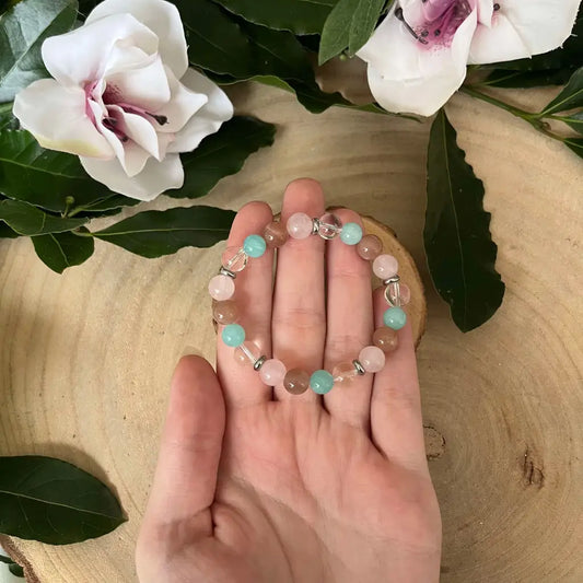 Bracelet Etincelle: Bonheur et Dynamisme - Argent / 15 cm