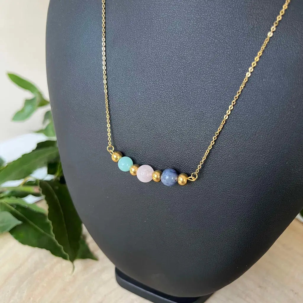 Collier Signe Astrologique Vierge - bijoux pierre naturelle