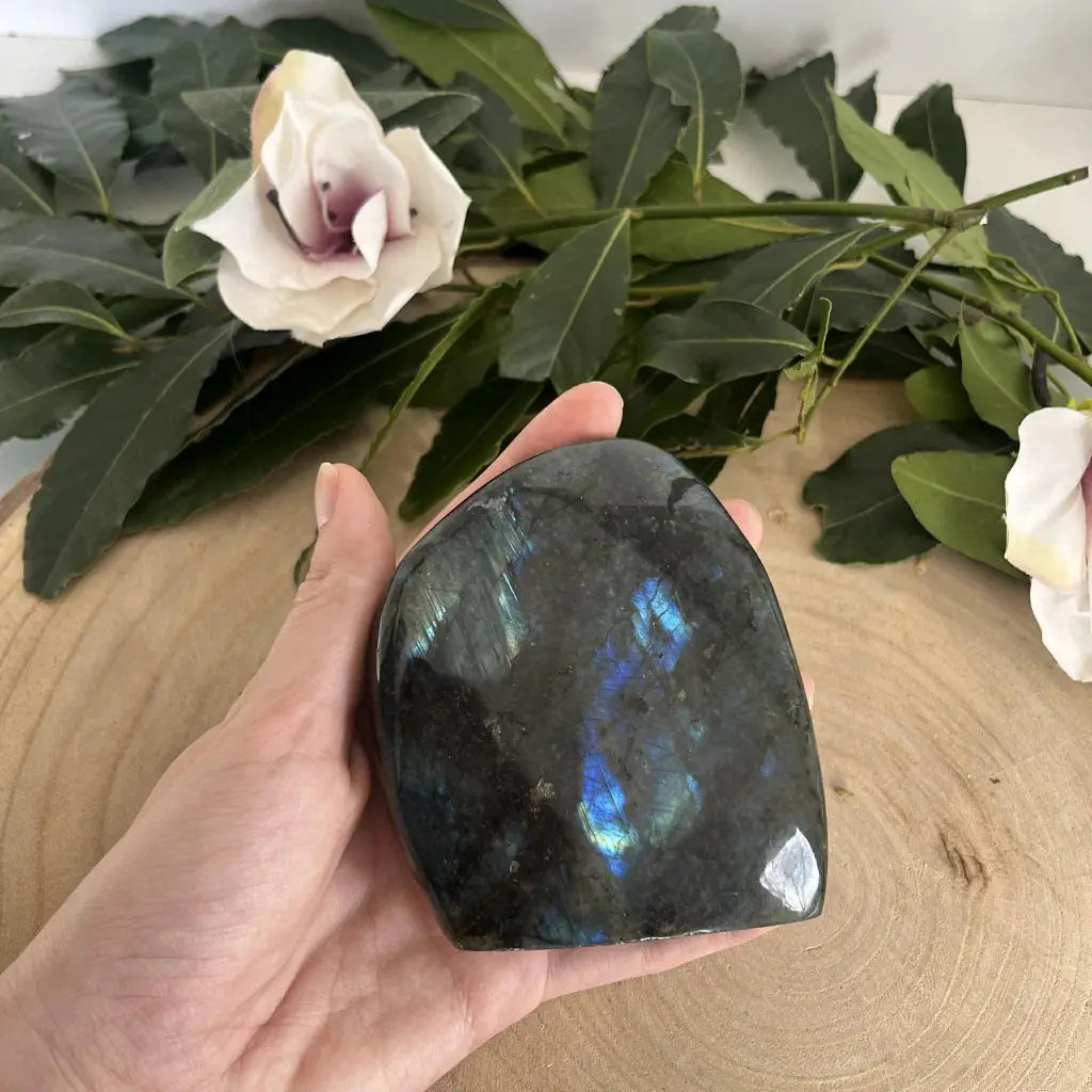 Labradorite Forme Libre – Éclats Mystiques et Protection