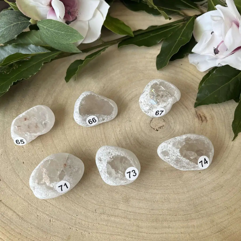 Œuf Ema Quartz Fumé - pierre naturelle