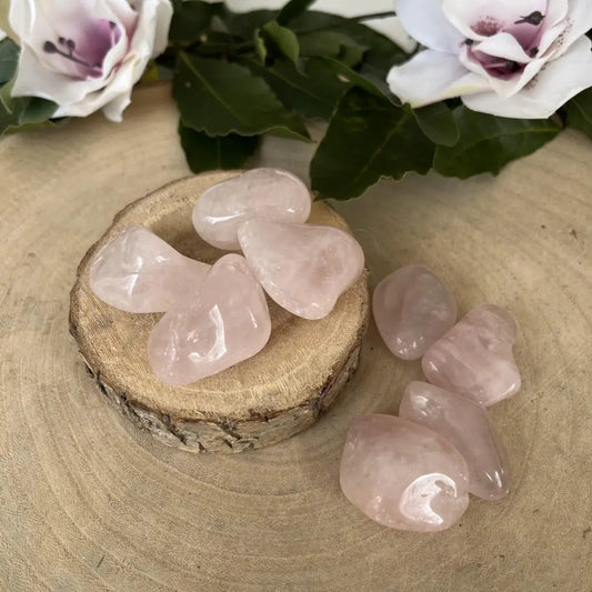 Petite Pierre Roulée Quartz Rose - pierres Naturelles
