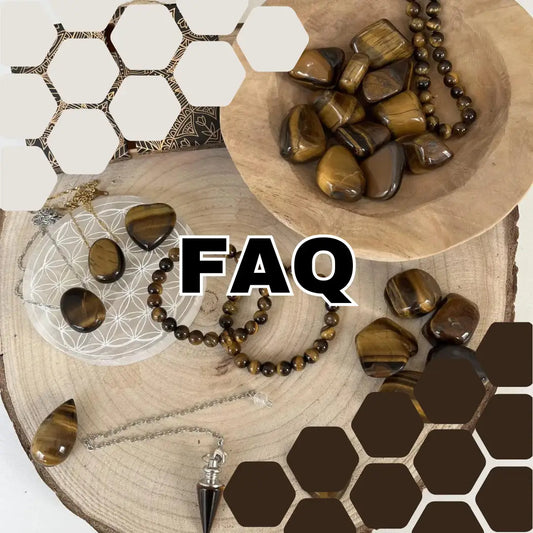 Montage de bijoux et pierres en œil de tigre avec FAQ Pierre Œil de Tigre pour découvrir ses bienfaits