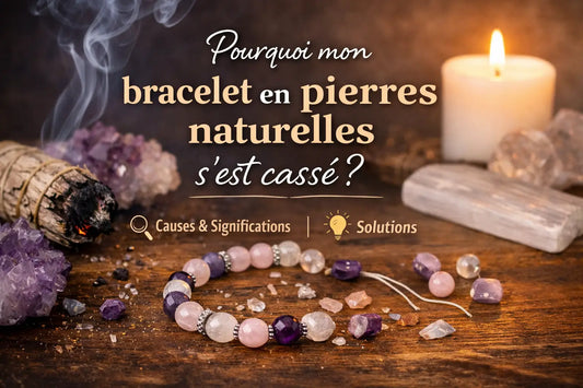 Pourquoi mon bracelet en pierres naturelles s’est cassé ?