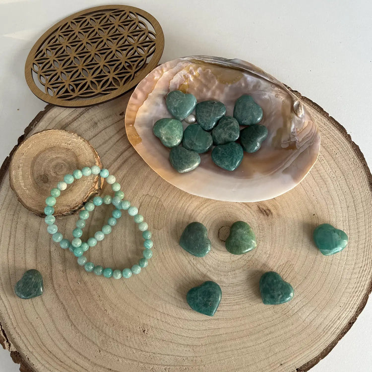 Amazonite aux Teintes Bleu-Vert Uniques