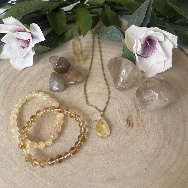 Citrine Chauffée – Énergie et Vitalité