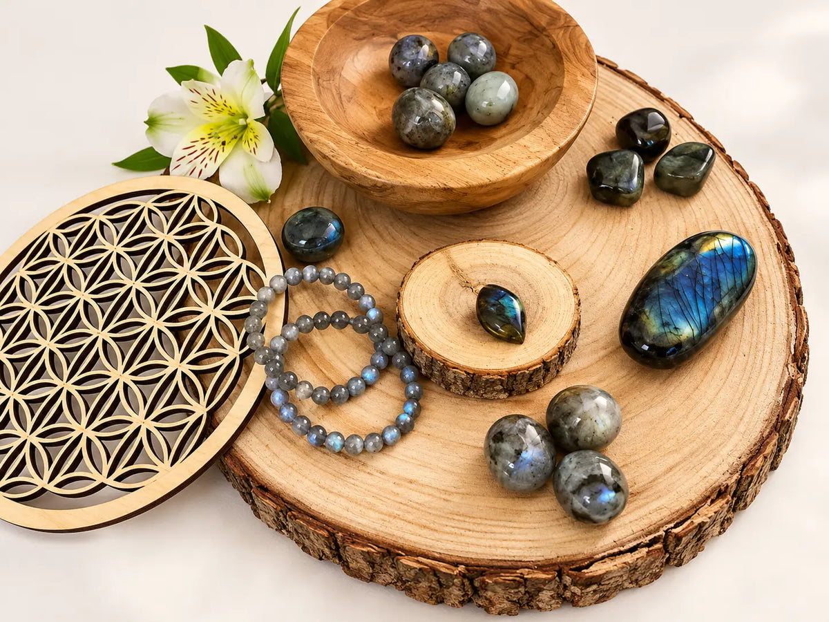 Pierre Labradorite Naturelle