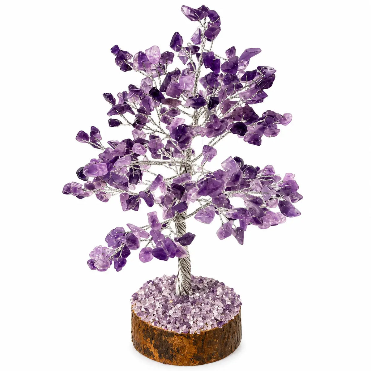 Arbre en Améthyste 20 cm – Pierres Naturelles Fait Main