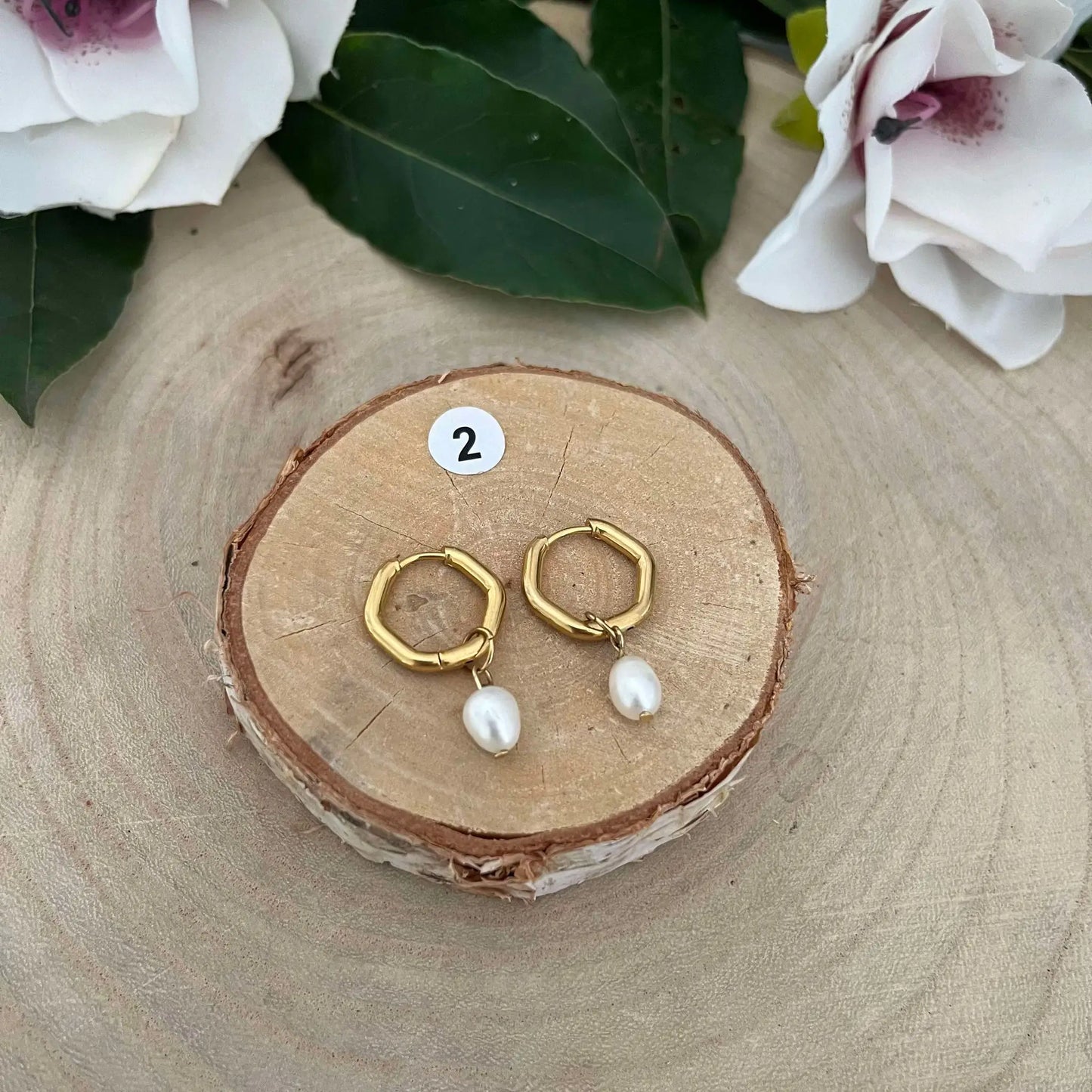Boucles d’Oreilles Coralia - 2 - Boucles d’oreilles
