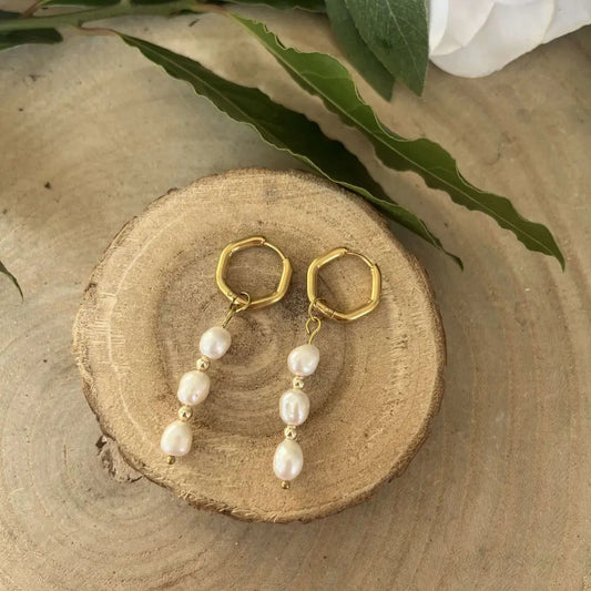 Boucles d’Oreilles Perla - Boucles d’oreilles