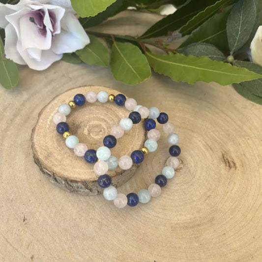 Bracelet d’Amitié en Pierres Naturelles - Harmonie