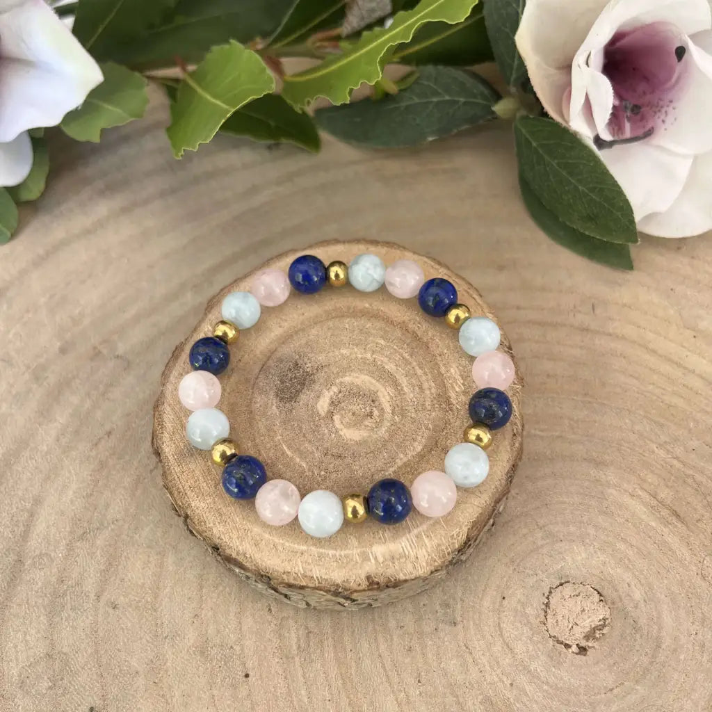 Bracelet d’Amitié en Pierres Naturelles - Harmonie