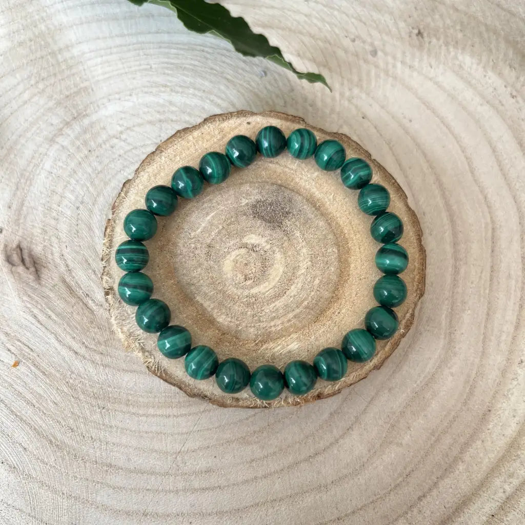 Bracelet Malachite - Une Élégance Naturelle et Mystique -