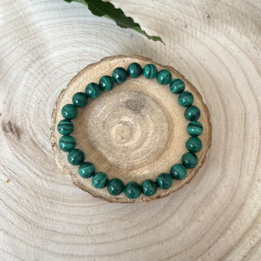 Bracelet Malachite - Une Élégance Naturelle et Mystique -