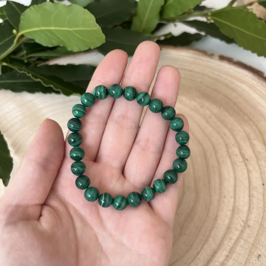 Bracelet Malachite - Une Élégance Naturelle et Mystique -