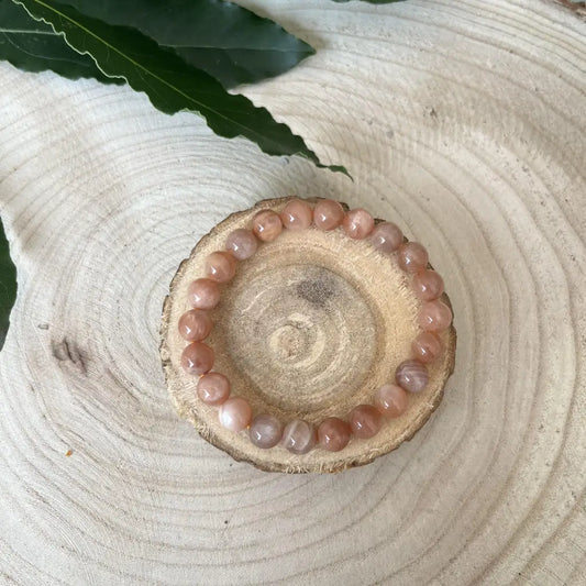 Bracelet Pierre de Soleil - La Lumière et Chaleur - Unique