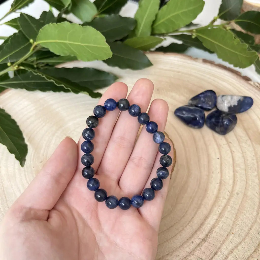 Bracelet Sodalite et ses bienfaits - Unique 18/19 cm -