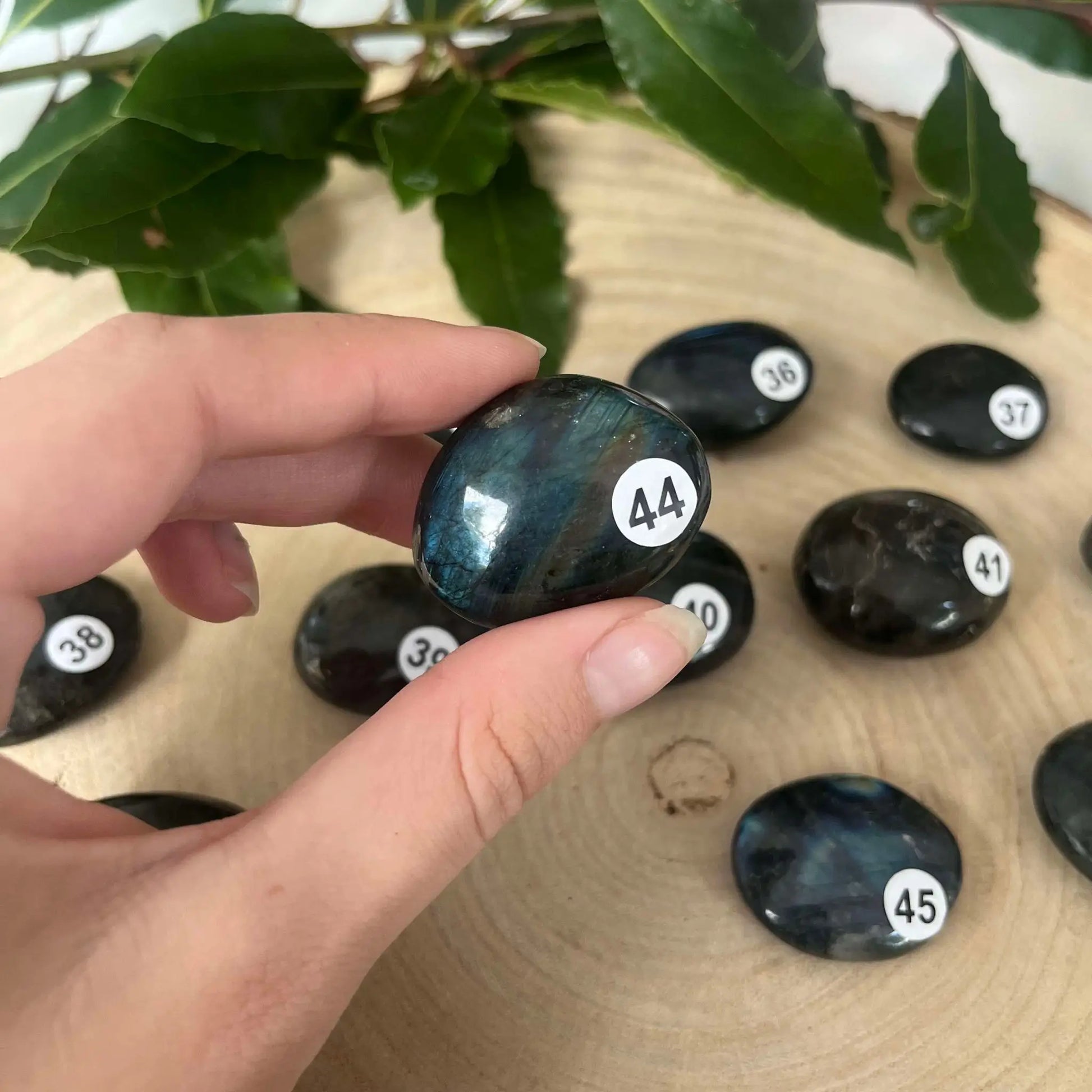 Mini Galet Labradorite Pierre Naturelle - 44 - Galet pierre