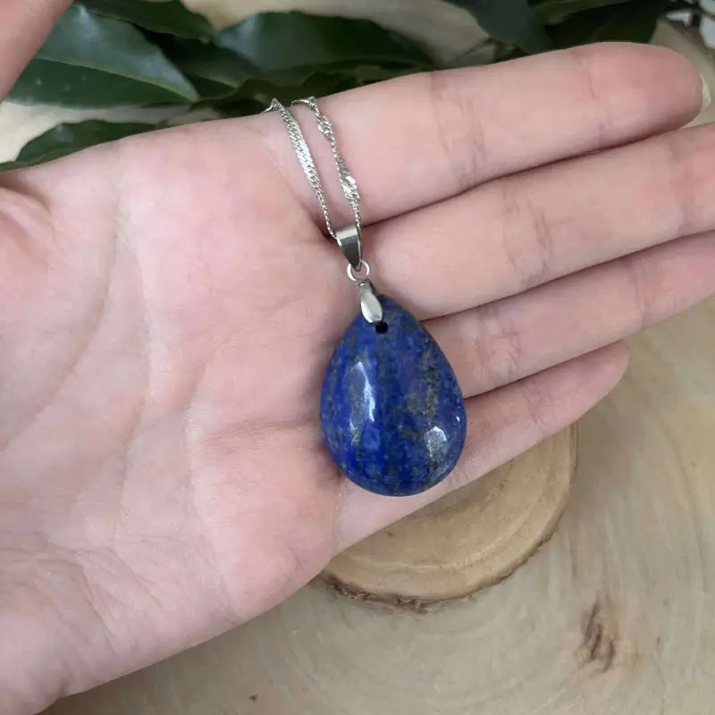 Pendentif en Lapis Lazuli et ses Vertus - pierres Naturelles
