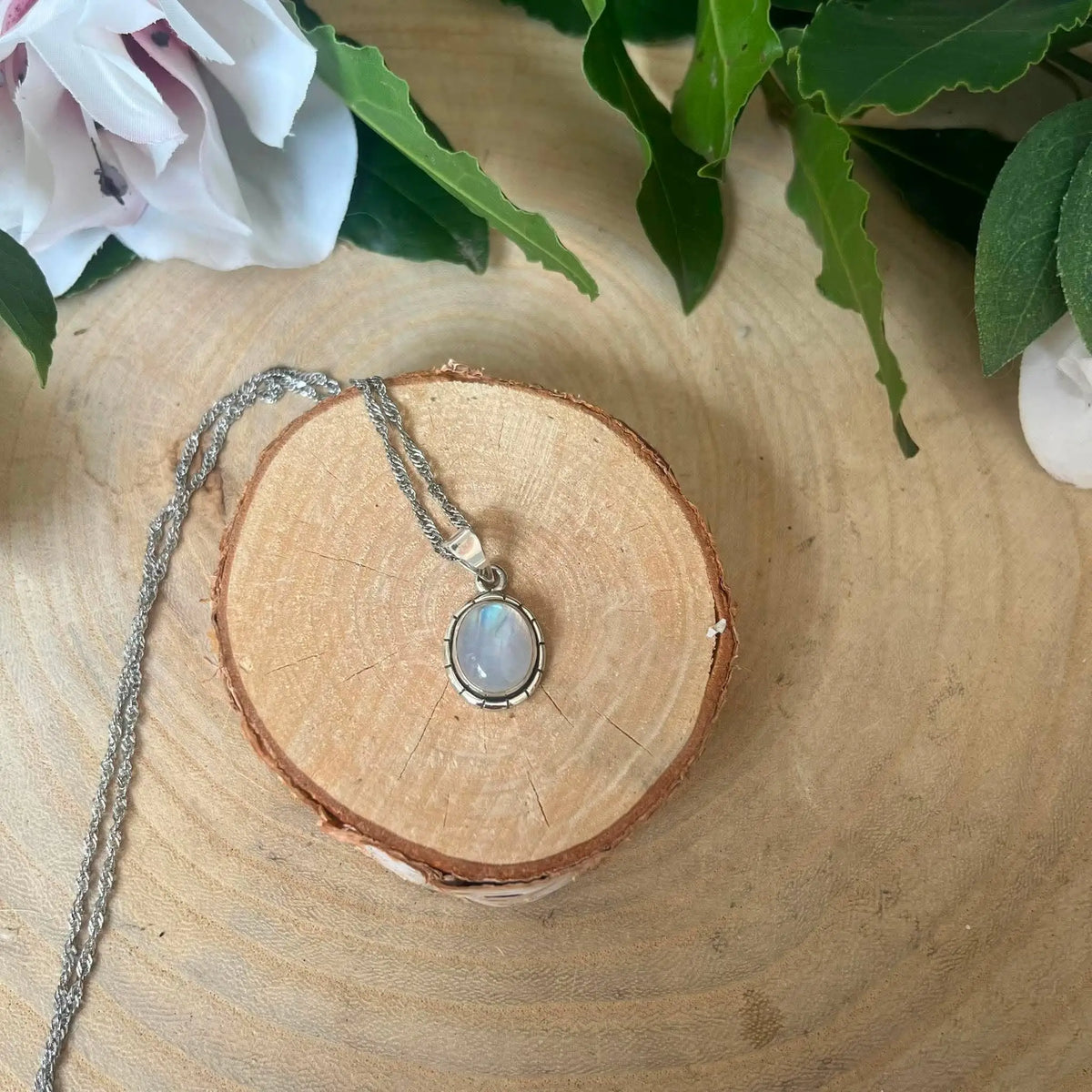 Pendentif en Pierre de Lune