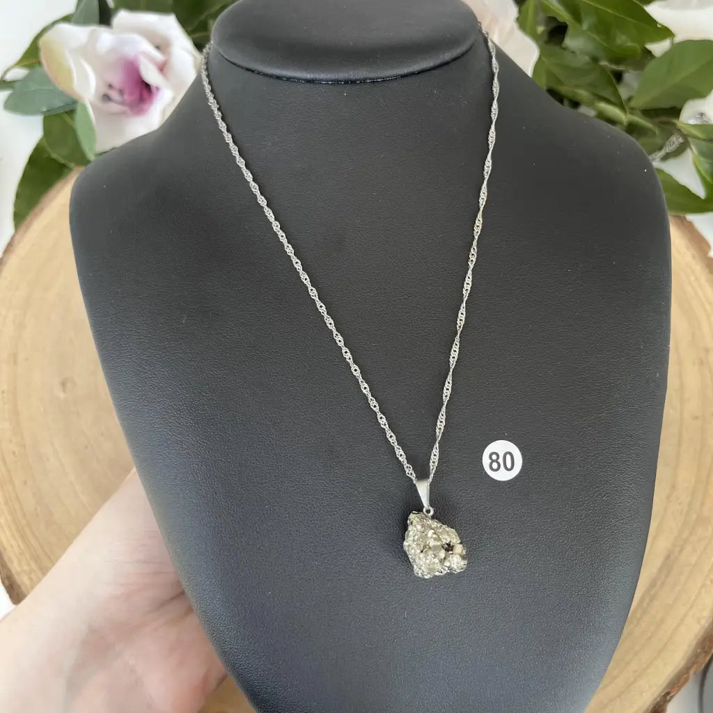 Pendentif Pyrite Brute - 80 - pendentif pyrite brute
