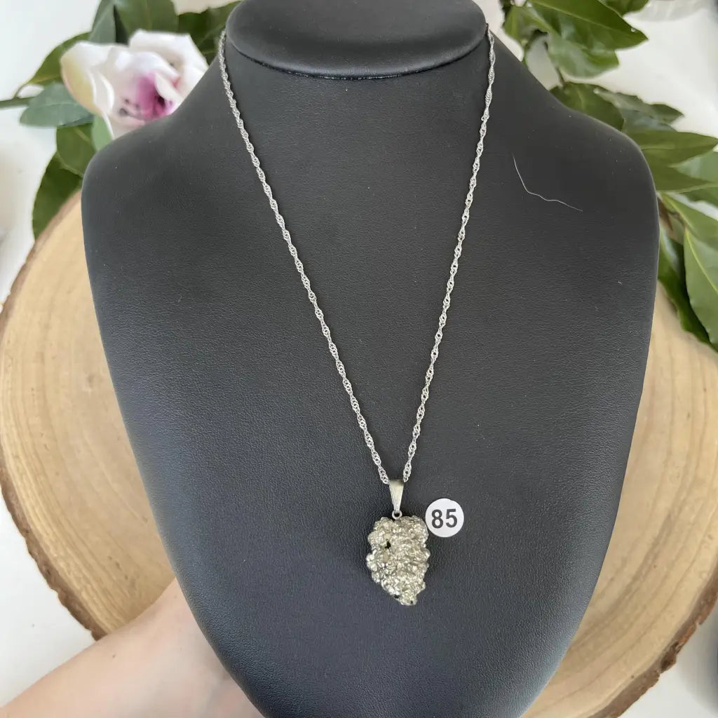 Pendentif Pyrite Brute - 85 - pendentif pyrite brute
