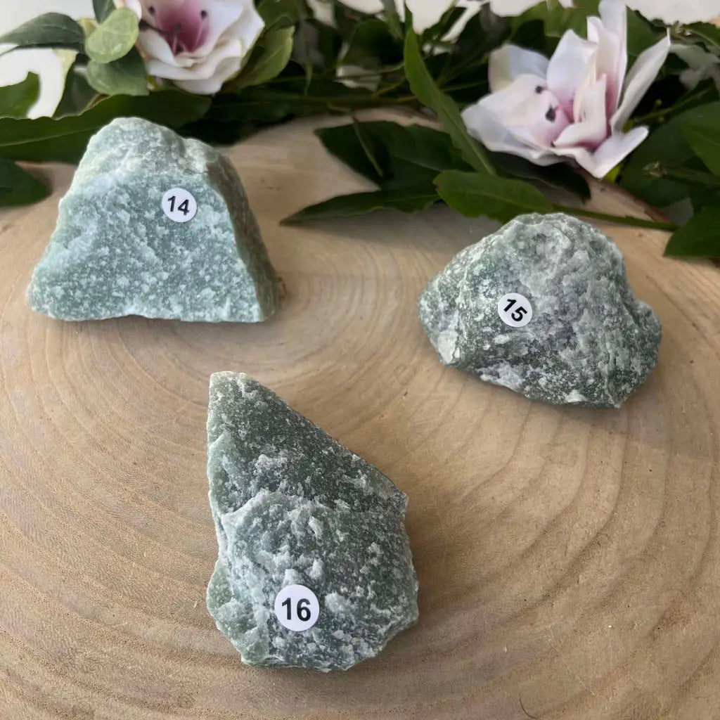 Main De Figa En Aventurine Verte - Pierre Dure - Longueur 7 Cm - Occasion Bon état