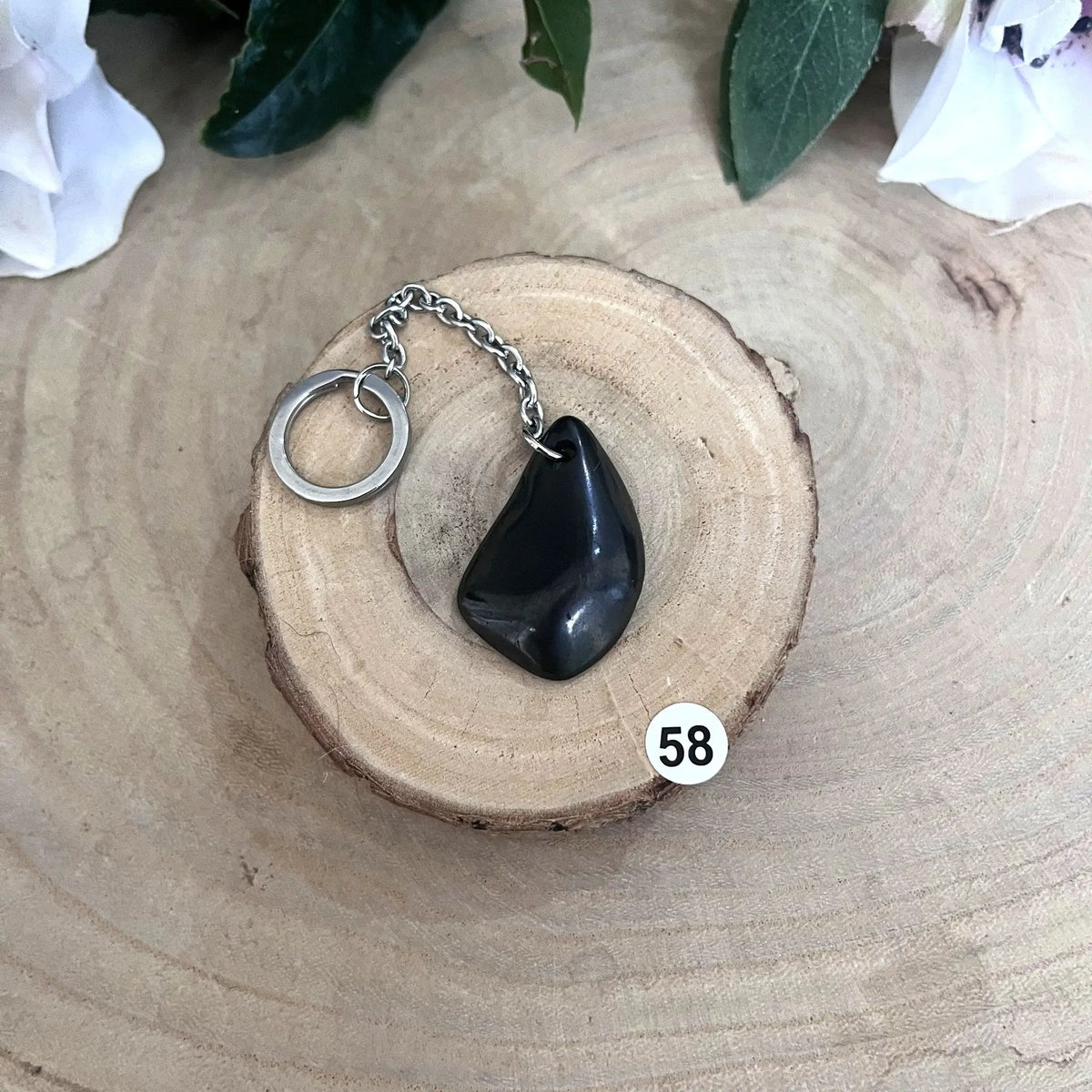 Porte-clés en shungite n°58