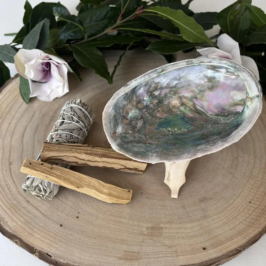 Set Smudge Sauge Blanche & Palo Santo | Kit Purification