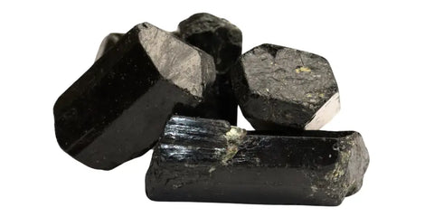 Le Pouvoir des Pierres Noires: Onyx Tourmaline Obsidienne